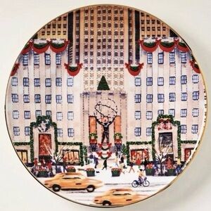 Anthropologie Holiday in the City Plate- NYC 2025